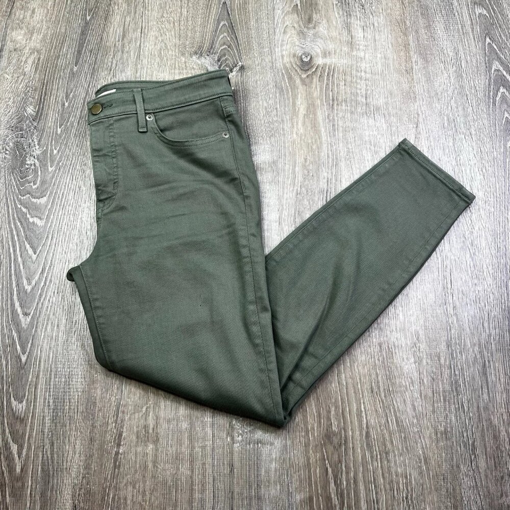Revtown Jeans Decade Denim Pants Skinny Fit Green Color Size 30 X 28